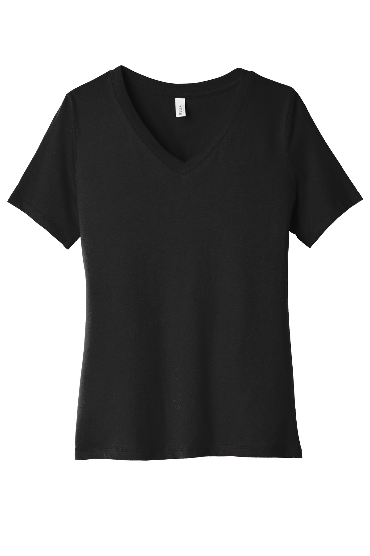 BELLA+CANVAS Women's Relaxed Jersey Short Sleeve V-Neck Tee. BC6405 67