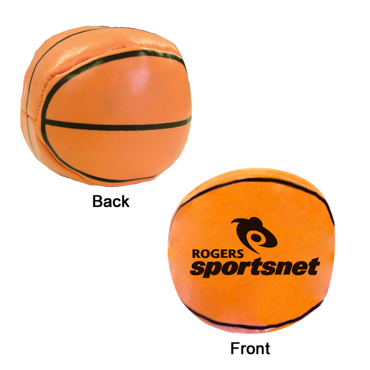 2" Basketball Semi-Soft Stress Ball - Stress Reliever 2