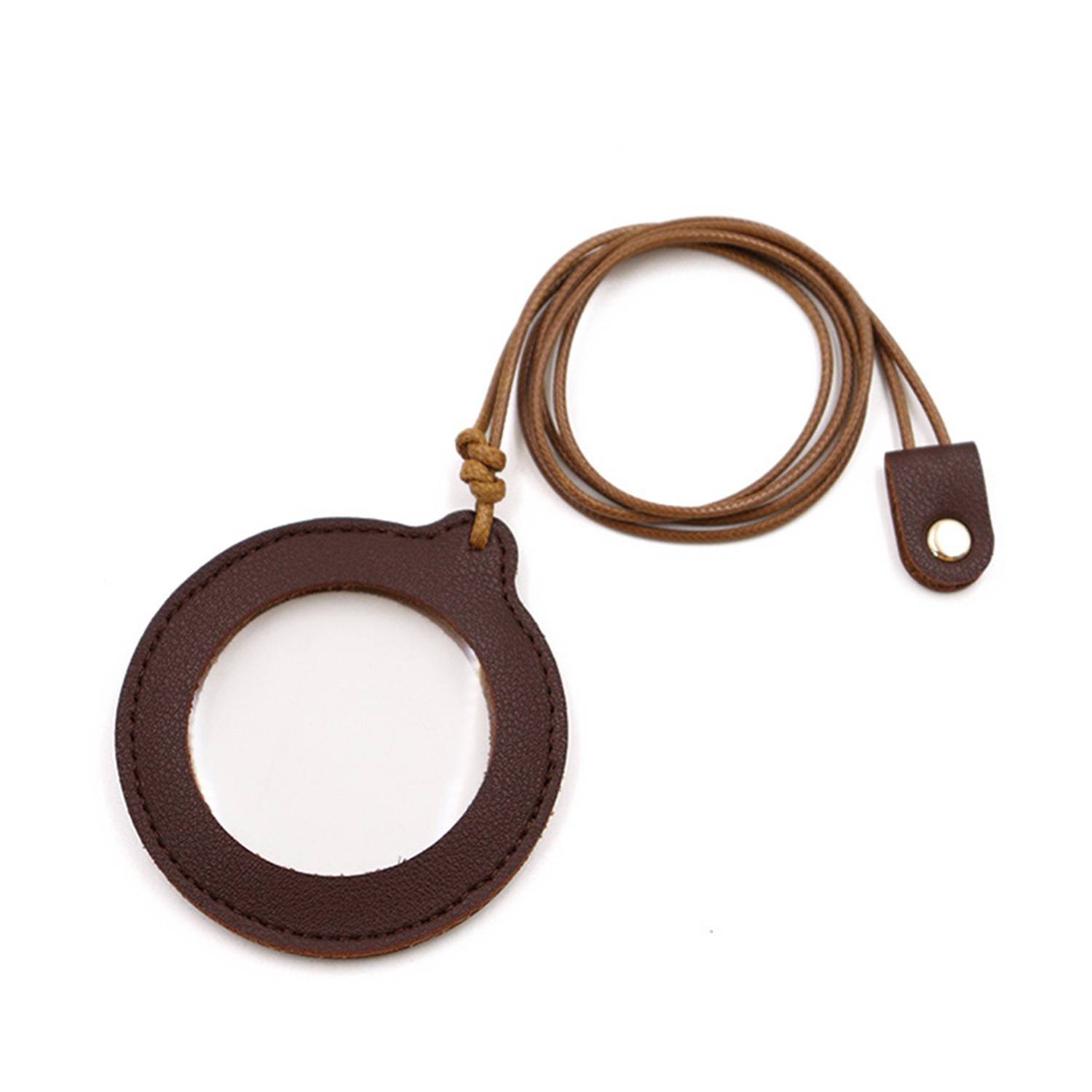 PU Leather Adjustable Neck Hanging Magnifier 9