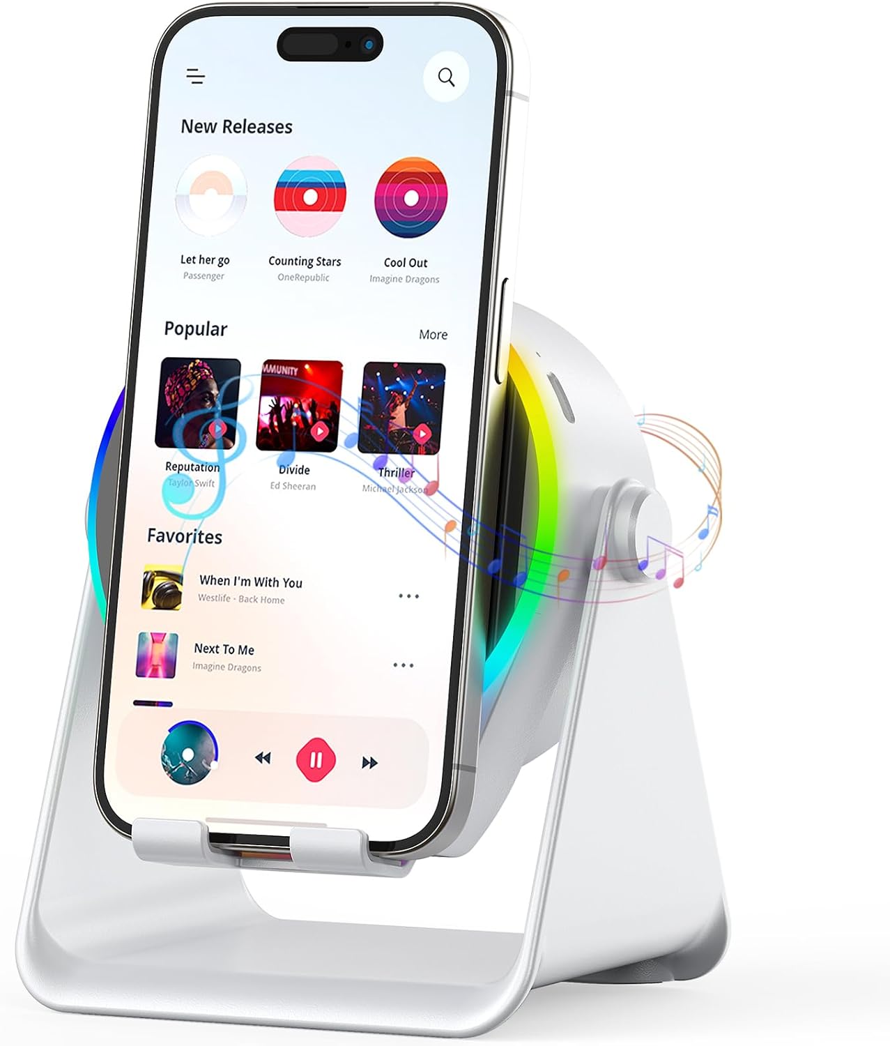 Bluetooth Speaker Phone Stand 5