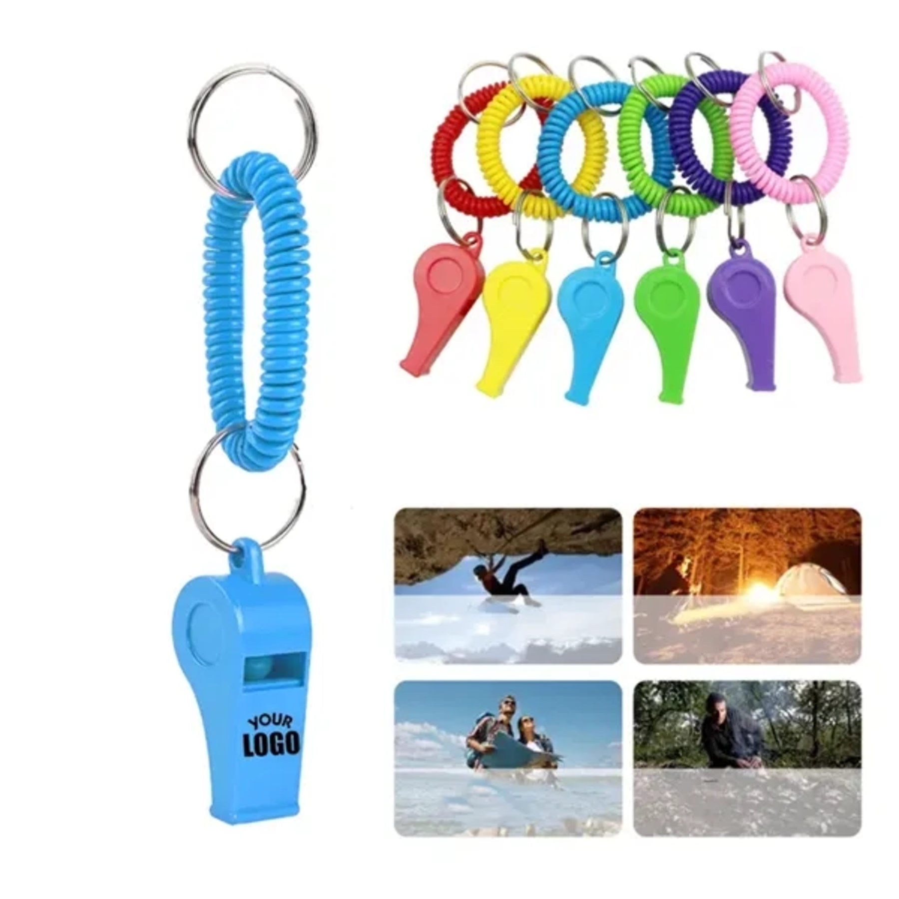 Coaches Whistle With Bracelet
1