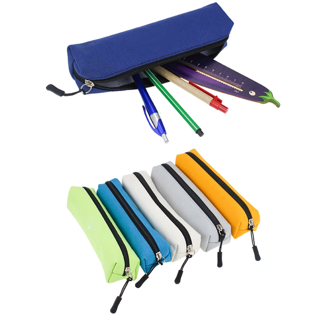 Zipper Waterproof Bag Pencil Pouch 1