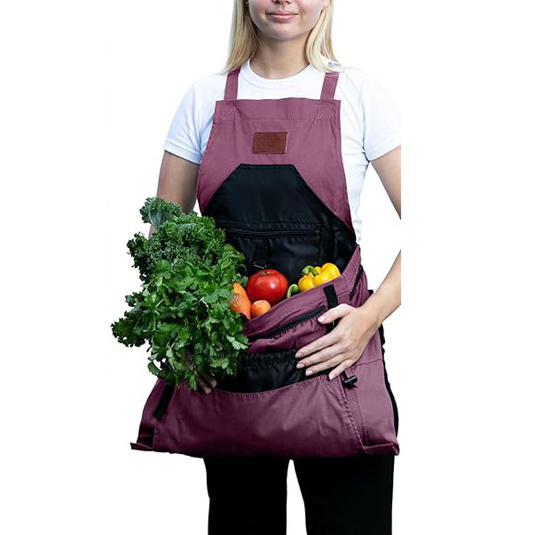 Internal Drawstring Gardening Apron Pocket 7