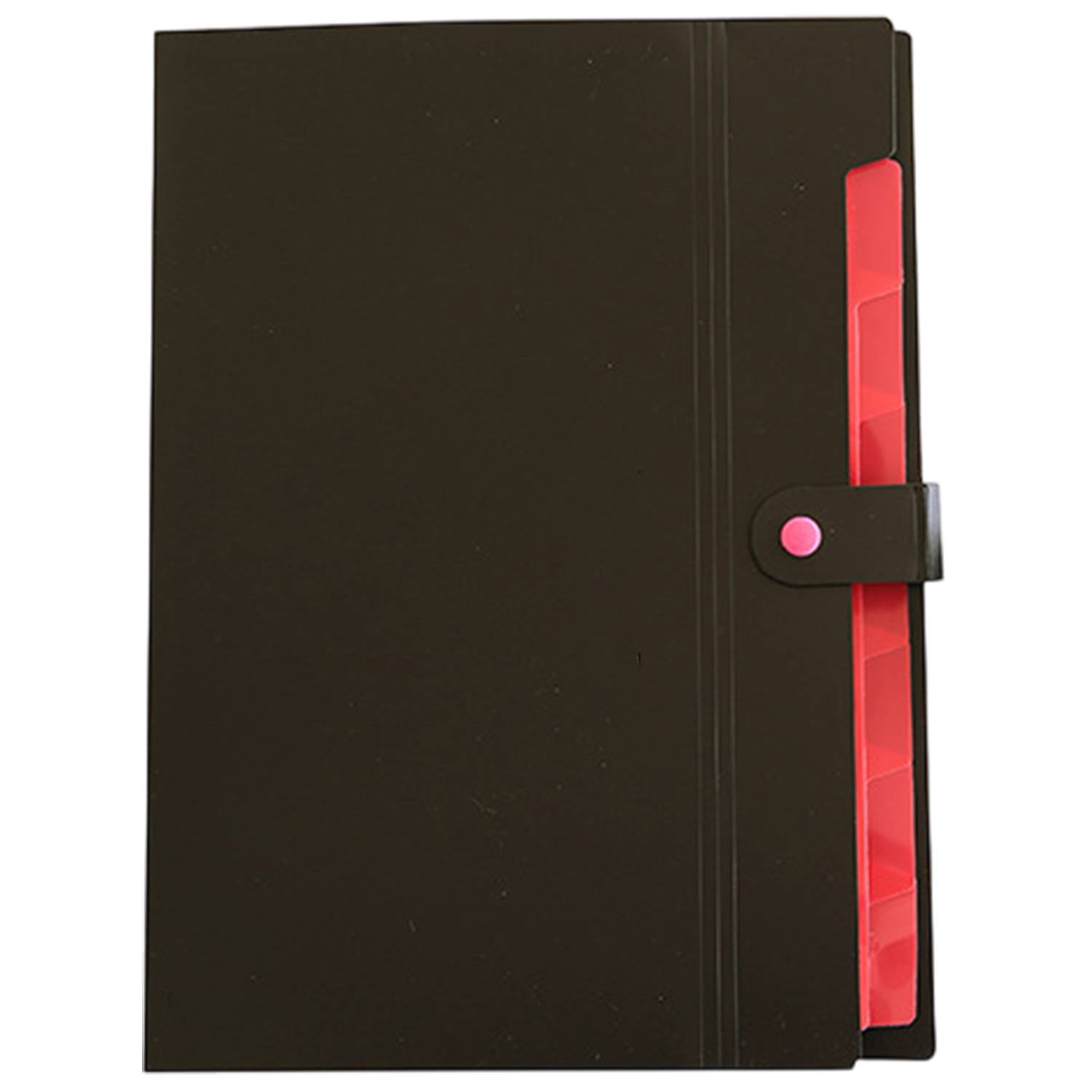 Expanding Accordion File Folders w/ Snap Closure 4