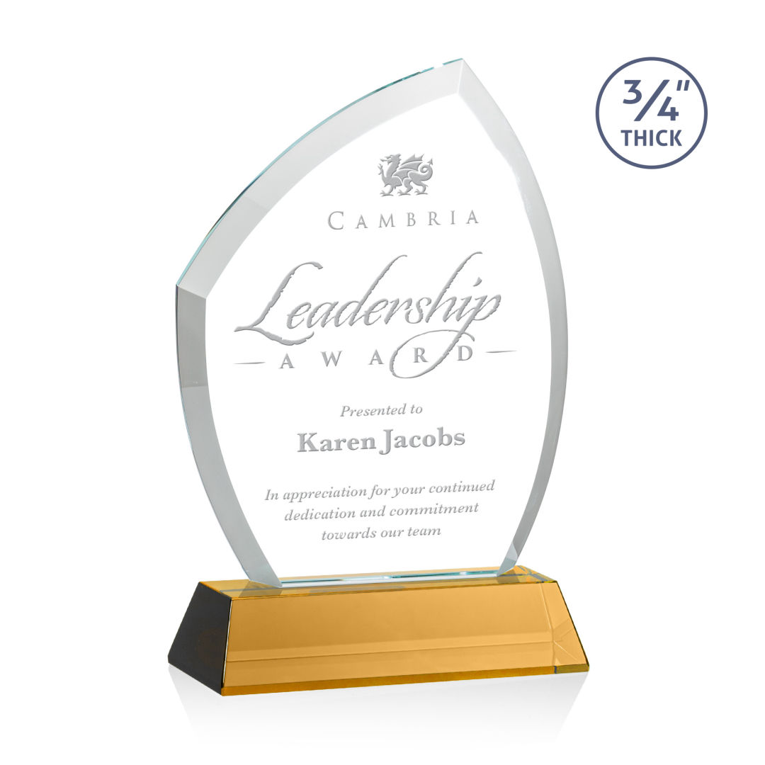 Daltry Award on Newhaven Base - Amber 11
