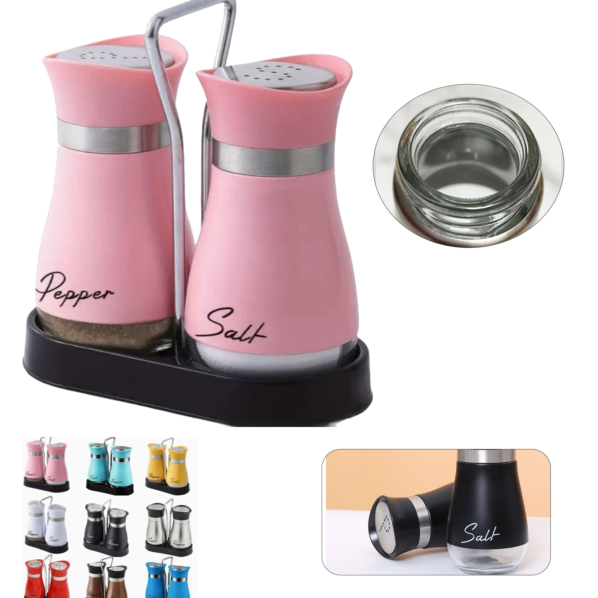 Kitchen Custom Spice Jar Set 4