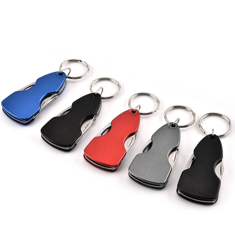 Stainless Steel Key Chain Pocket Multi-Tool 5