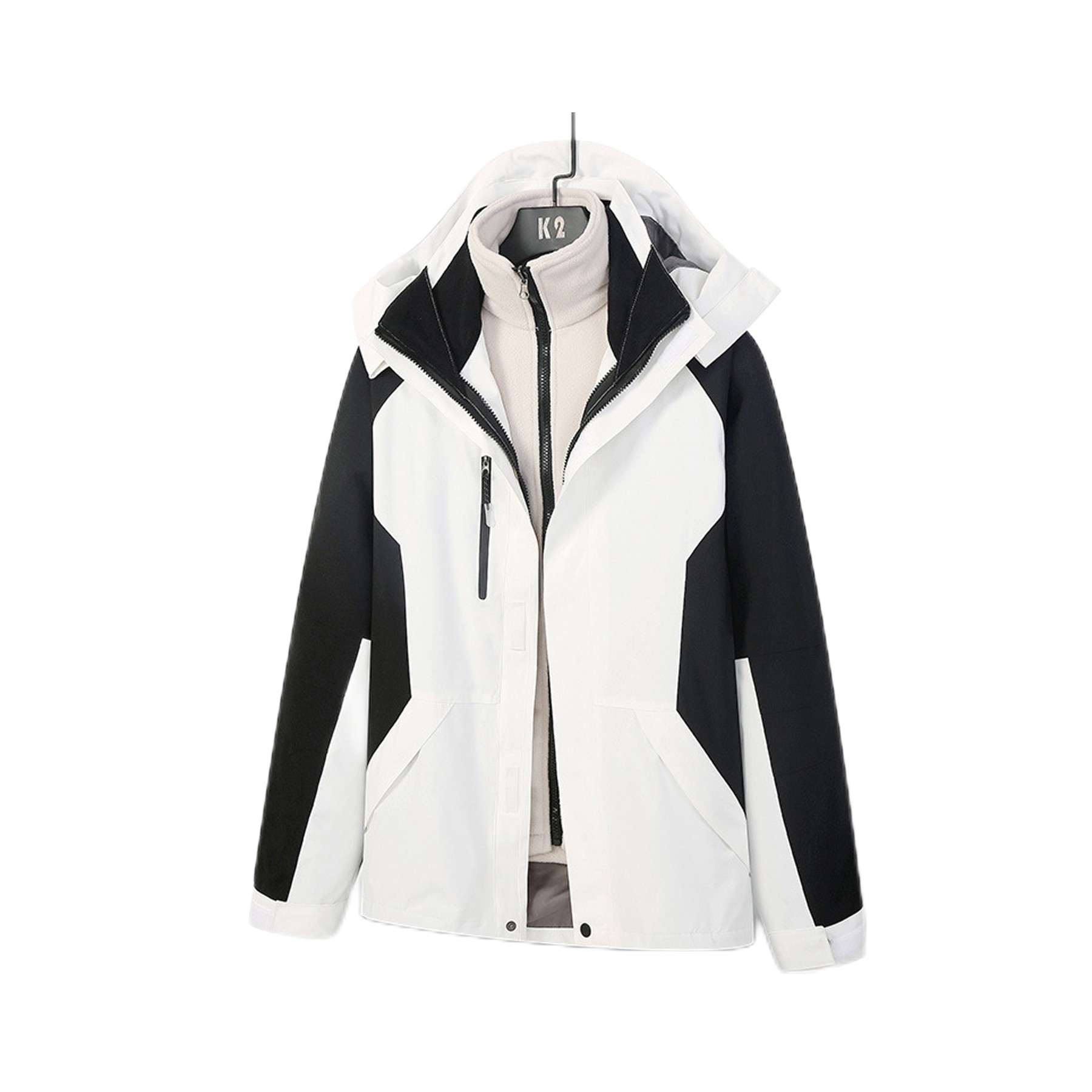 Waterproof Ski Jacket Hooded Windbreakers 6