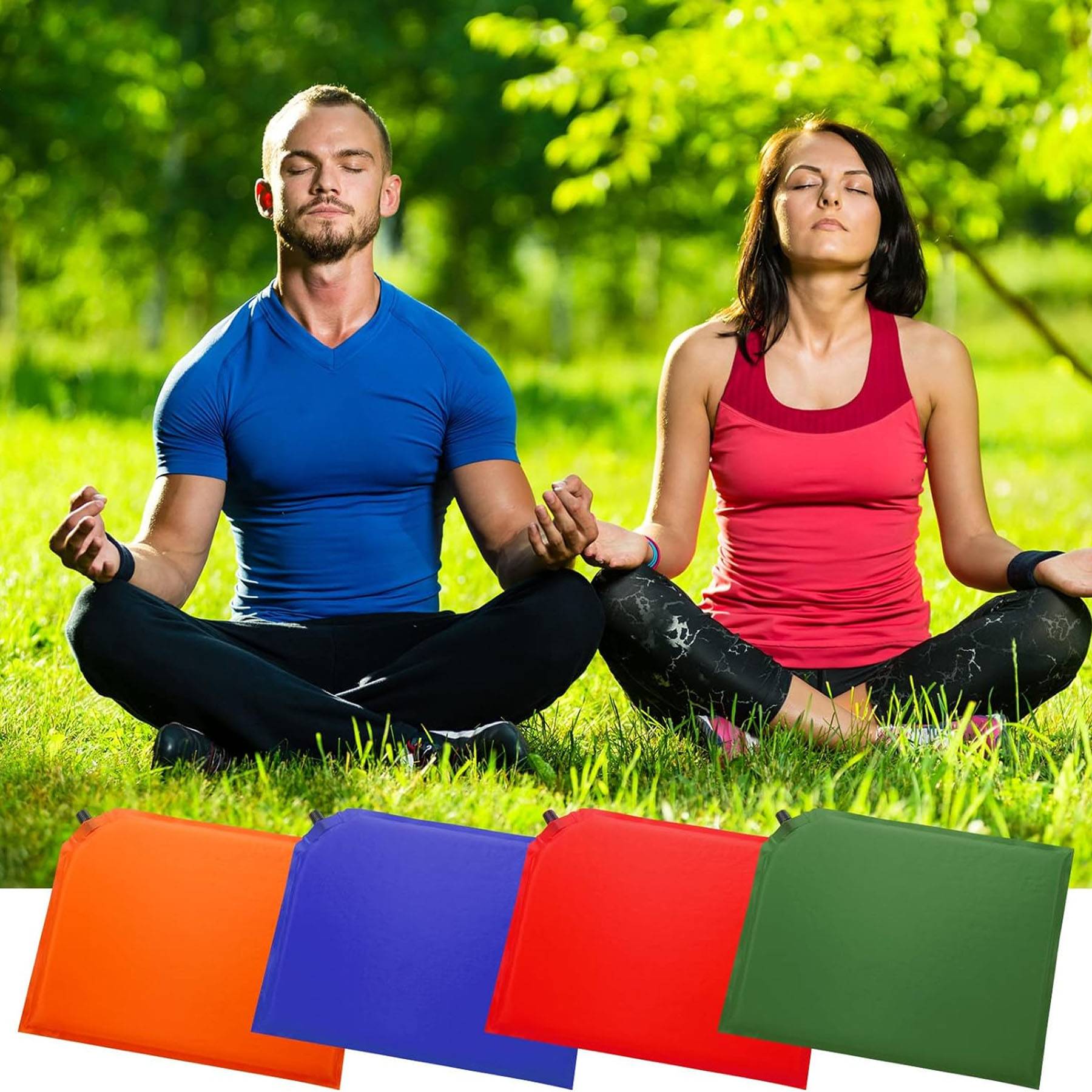 Polyester inflatable small seat cushion suitable for camping 7