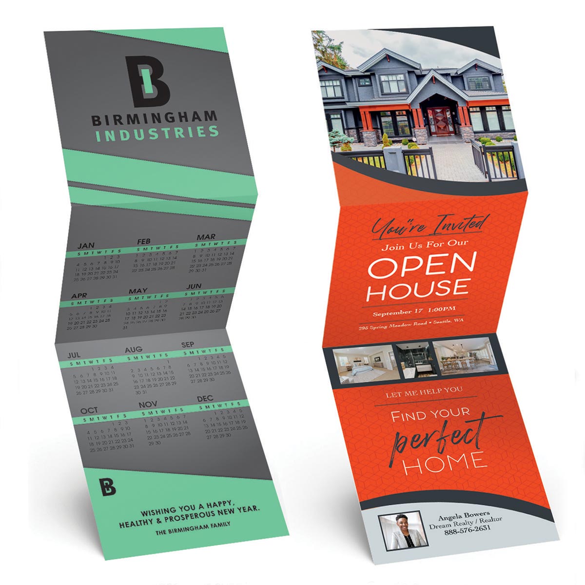 Custom Trifold Calendar 6