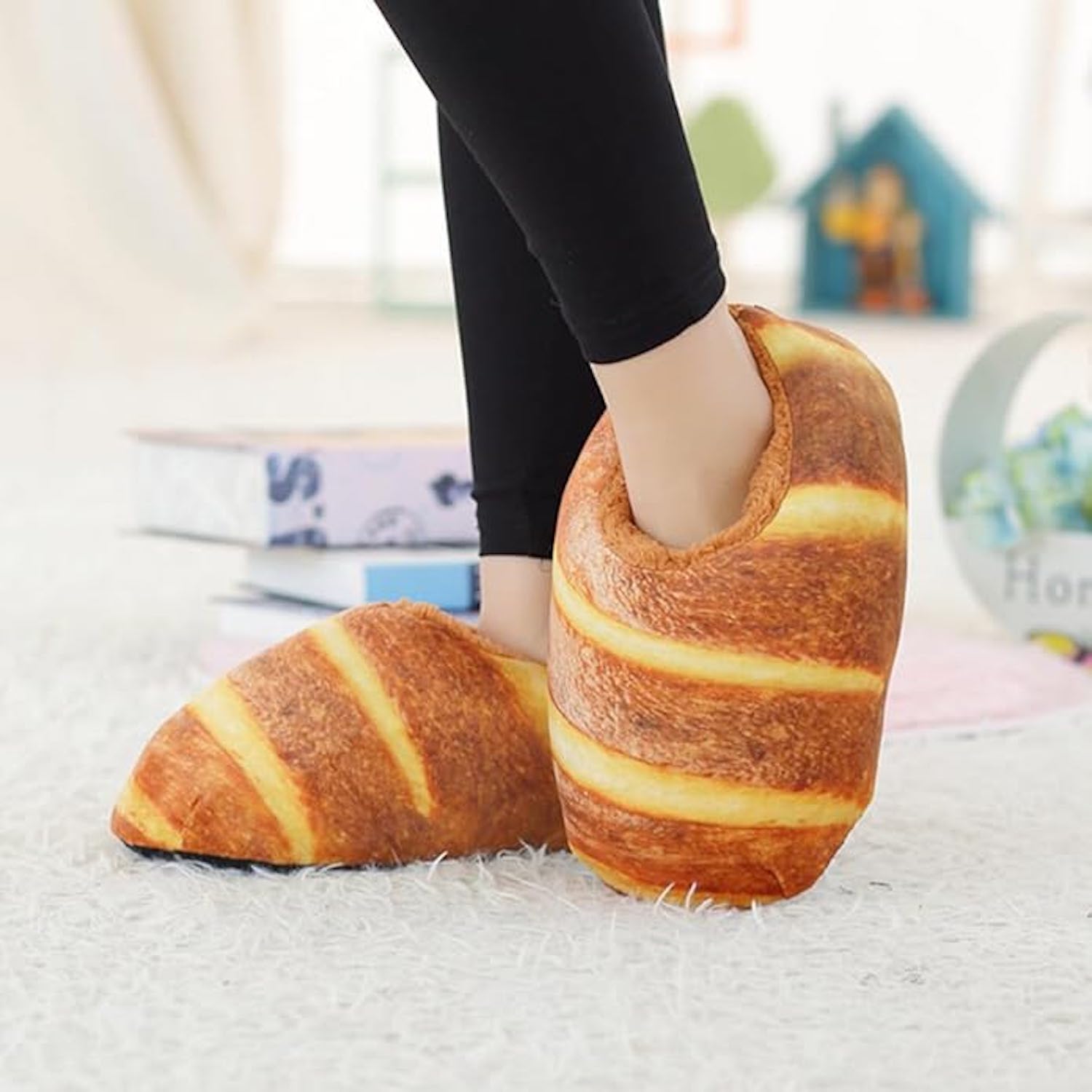 Winter Warm Bread Slippers 6