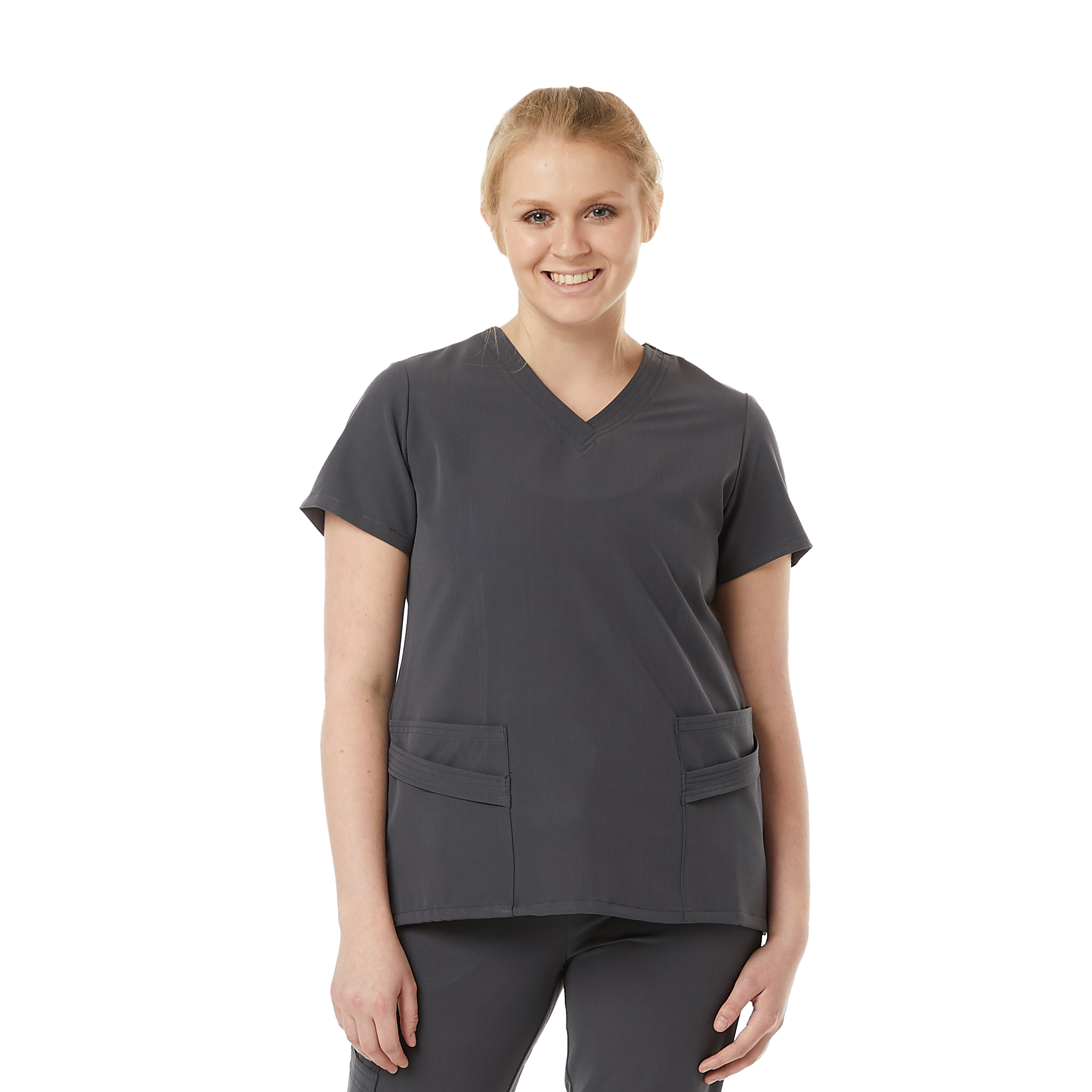 Womens WYND Multi-Pocket Scrub Top 9