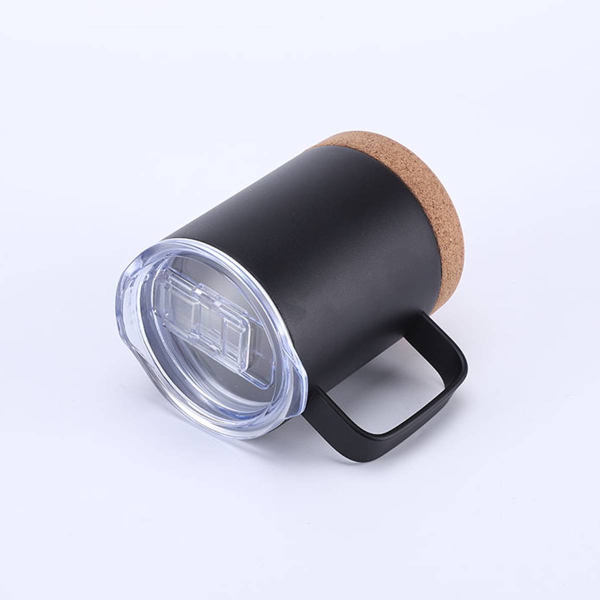 12oz Insulated Mug with Cork Bottom 3