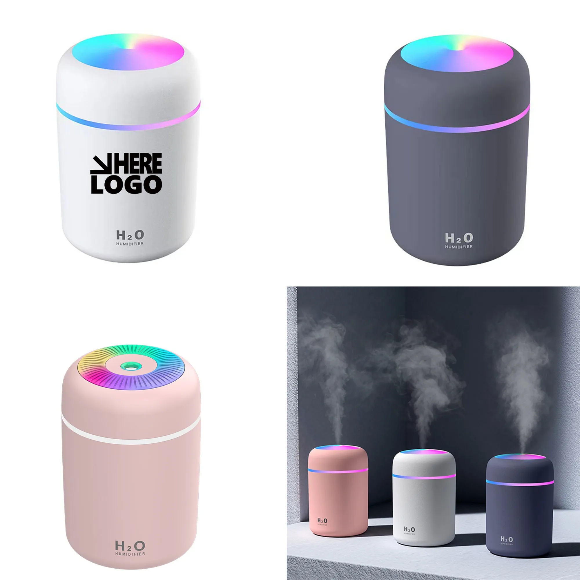 Personal Desktop Cool Mist Air Humidifier 3