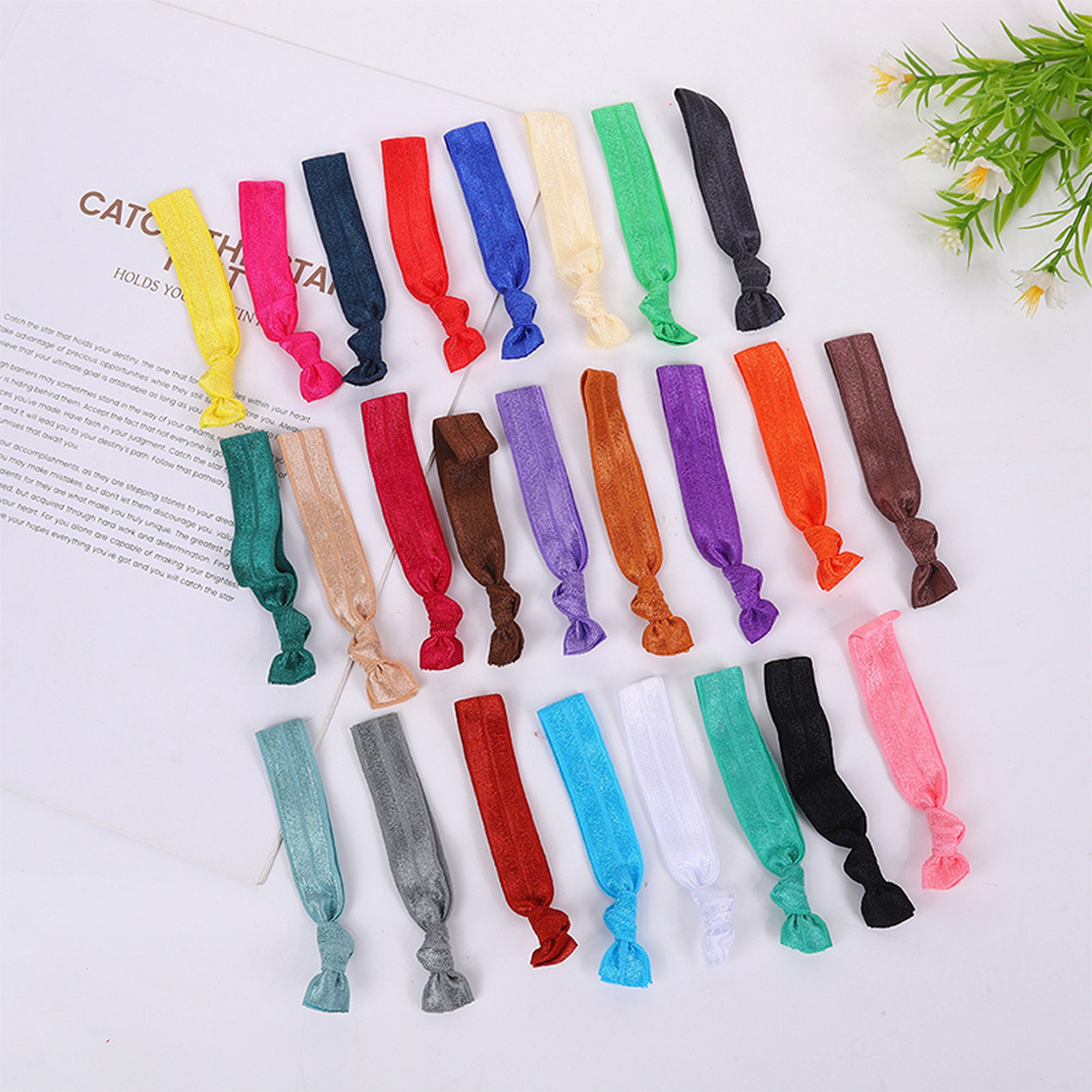 Colorful Stretch Headband Wristband 2