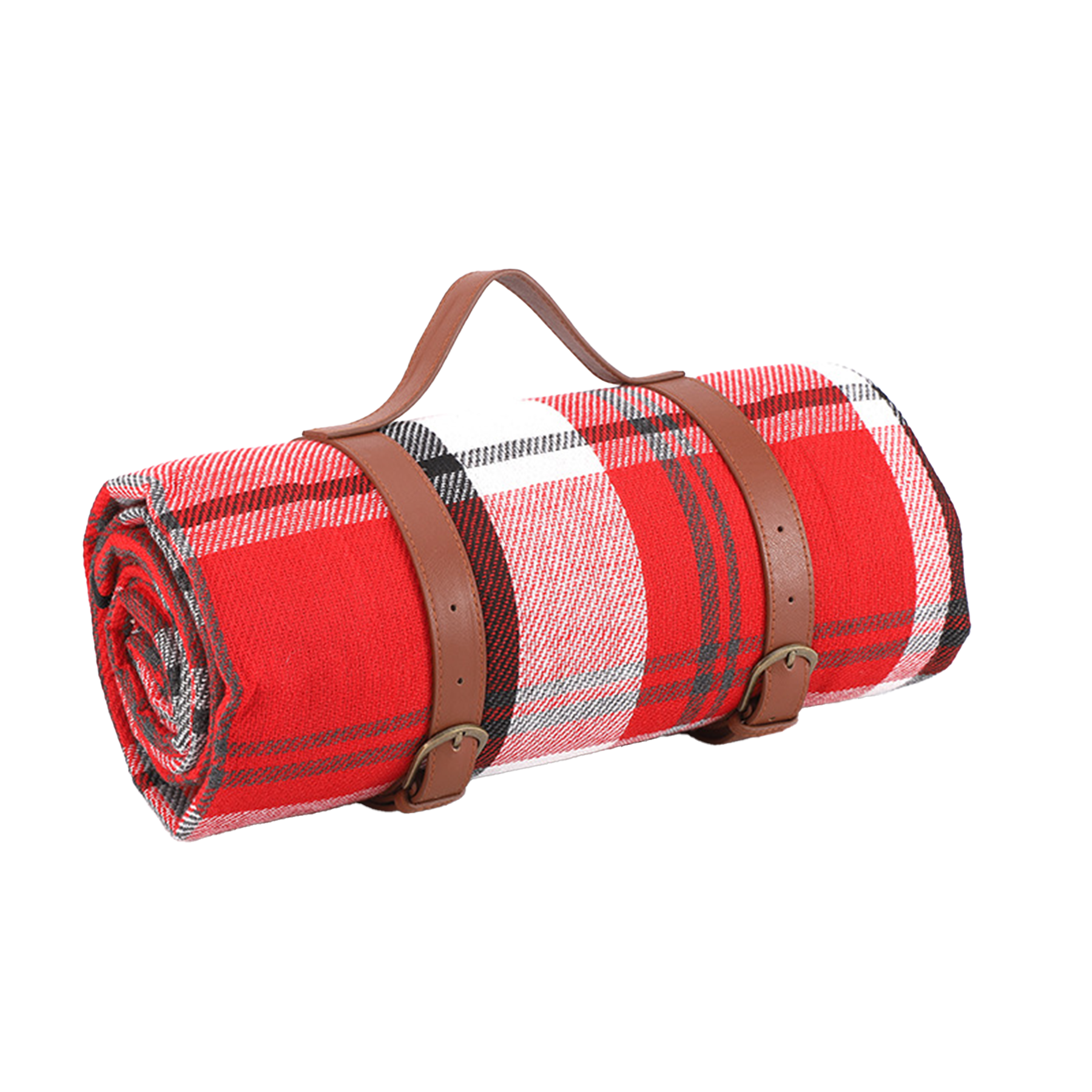 Picnic Blanket with Leather Straps 3