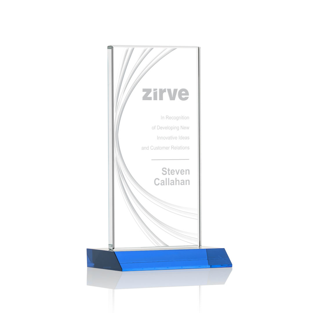 Hawkins Liquid Crystal™ Award - Sky Blue 8