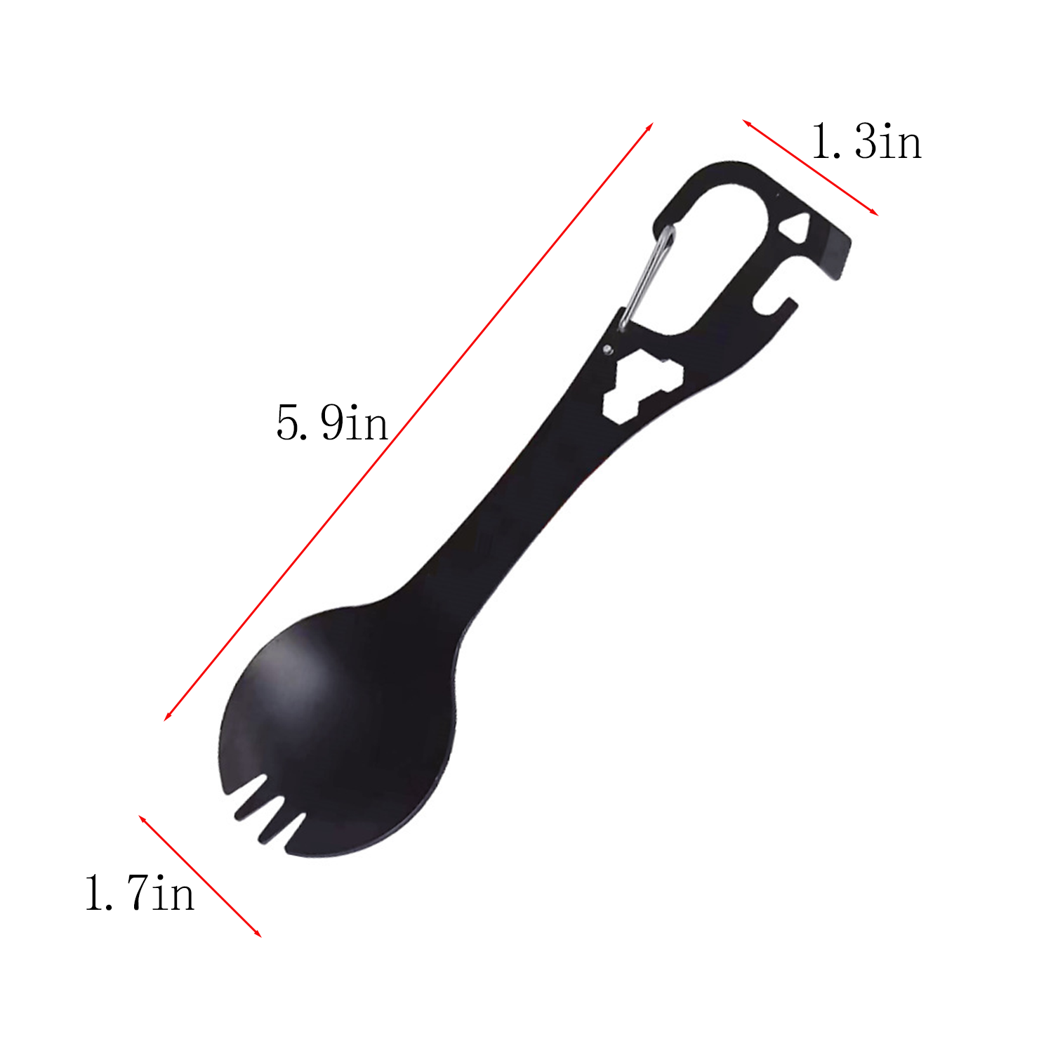 5-in-1 Stainless Steel Fork Spoon 4
