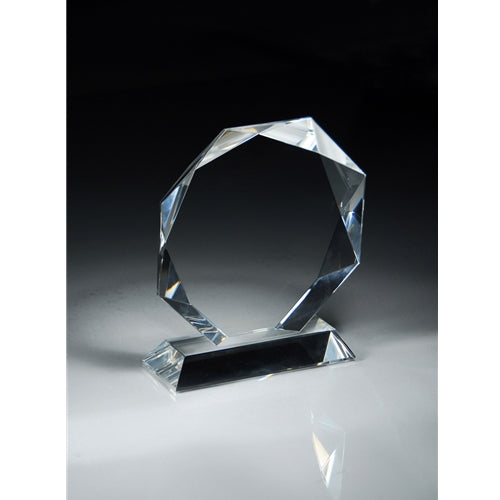 Faceted Octagon Crystal 2
