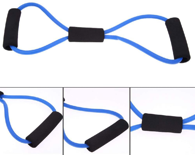 8 Shape Pull Rope Strength Training Fitness Resistance Loop Band 7