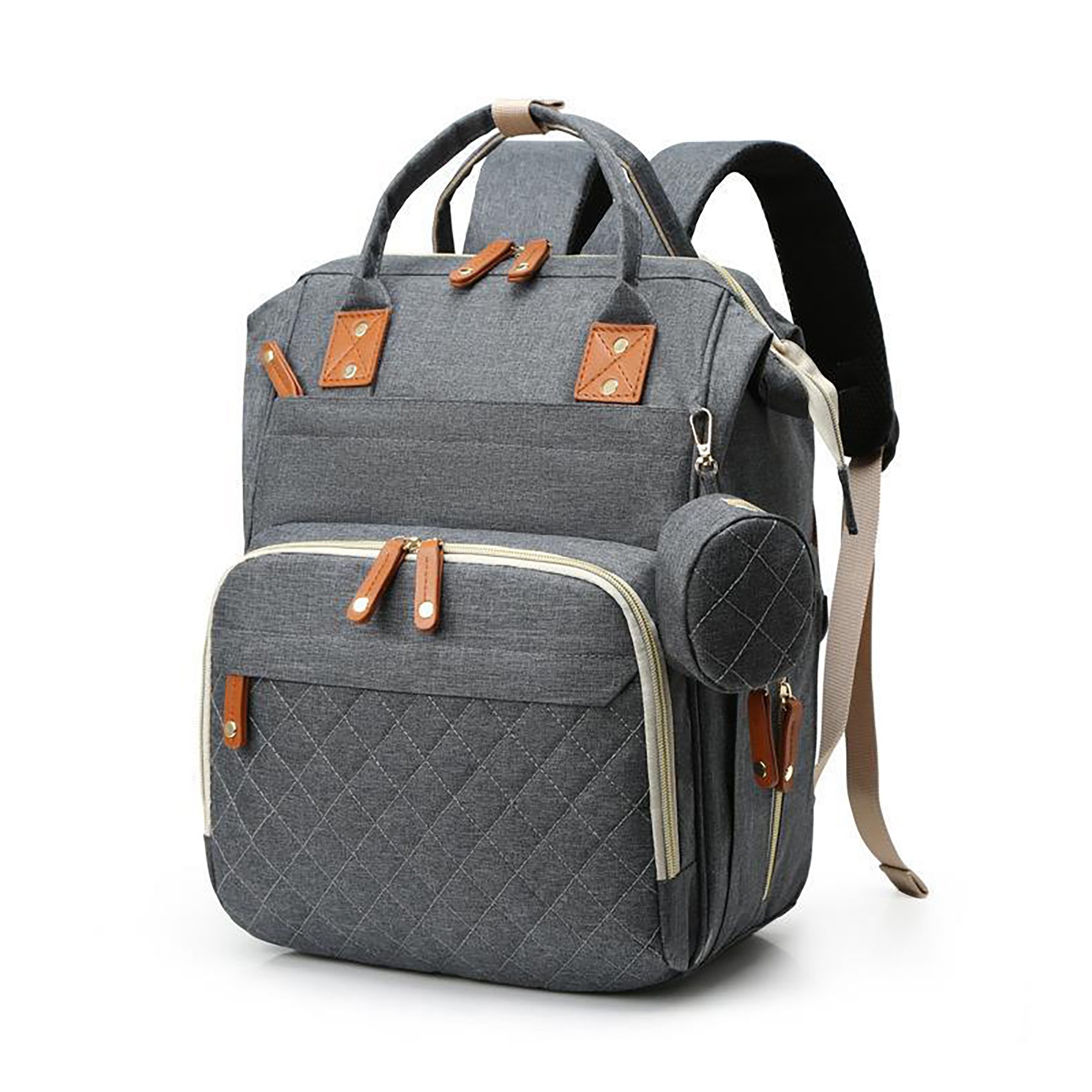 Diaper Bag Backpack With Changing Station 7