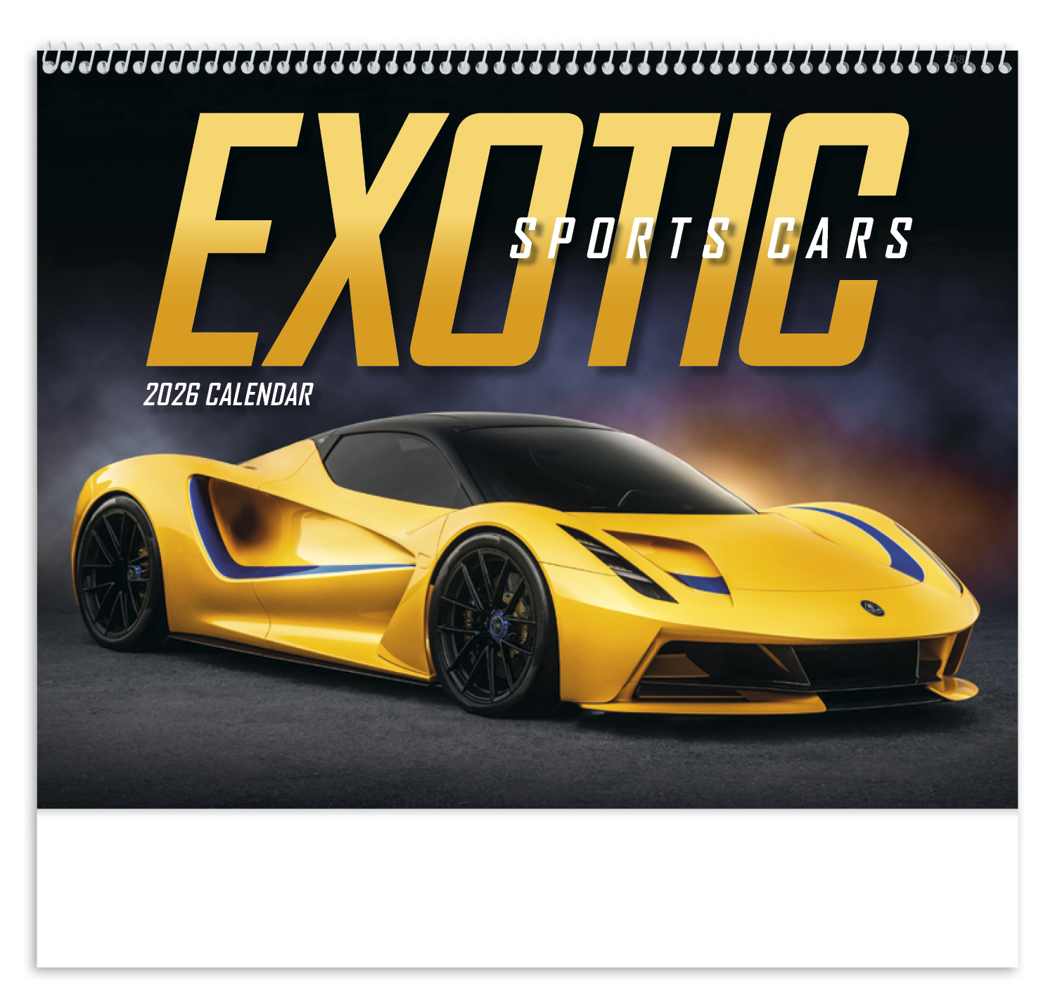 Good Value™ Exotic Sports Cars - Spiral Calendar 29