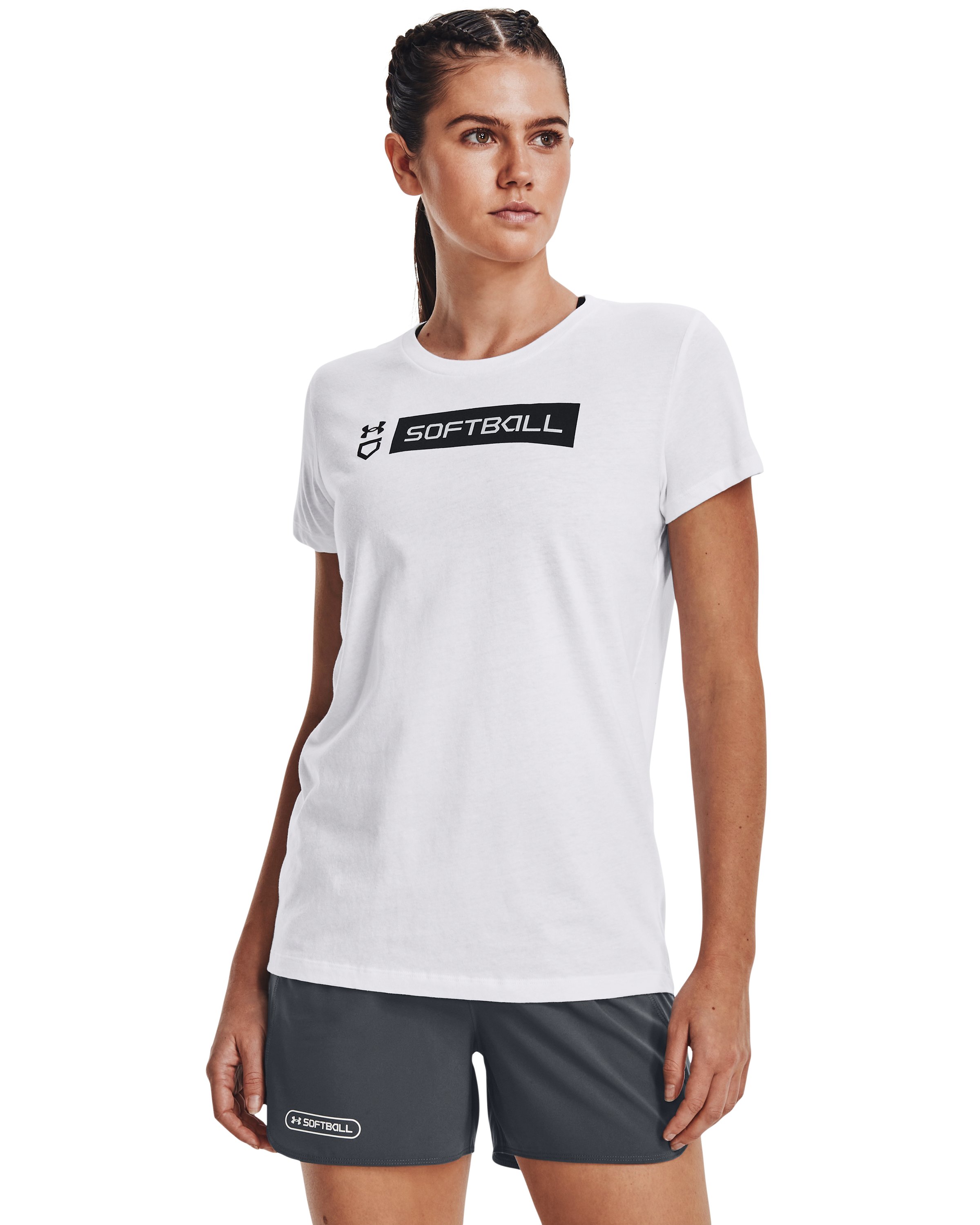 UA Softball Bar Women's Short Sleeve 1