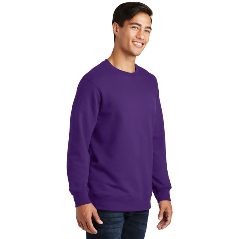 Port & Company Fan Favorite Fleece Crewneck Sweatshirt., custom hoodie or sweatshirt with logo imprint 6