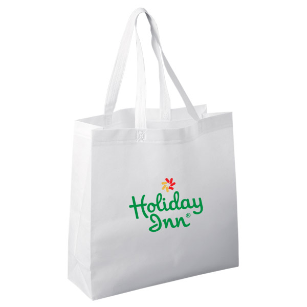Non Woven Tote: 16" W x 15" H x 6.5" D 5