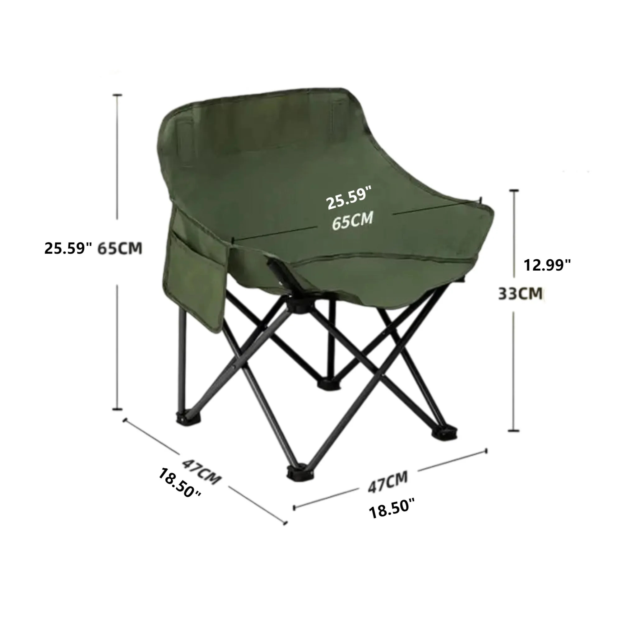 Outdoor Folding Moon Chair 5