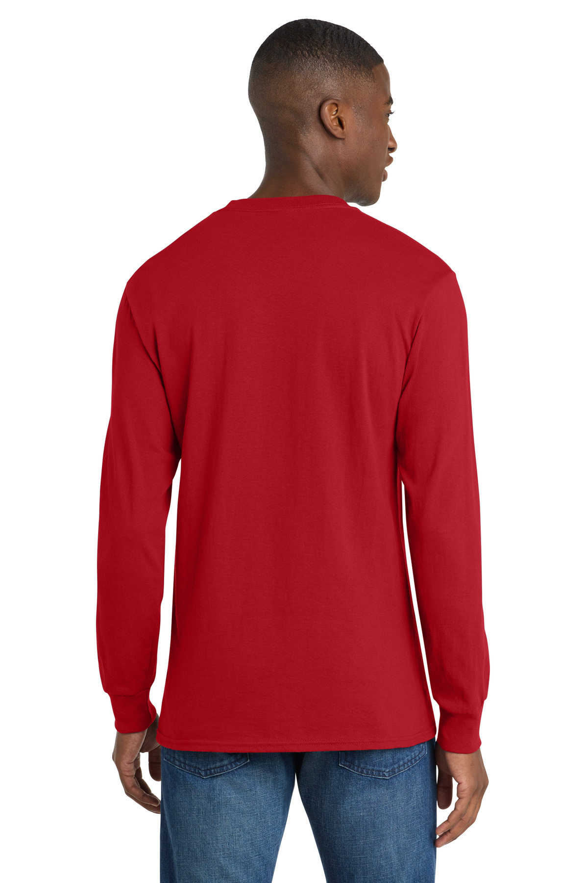 Port & Co Long Sleeve Core Cotton Tee. PC54LS 38