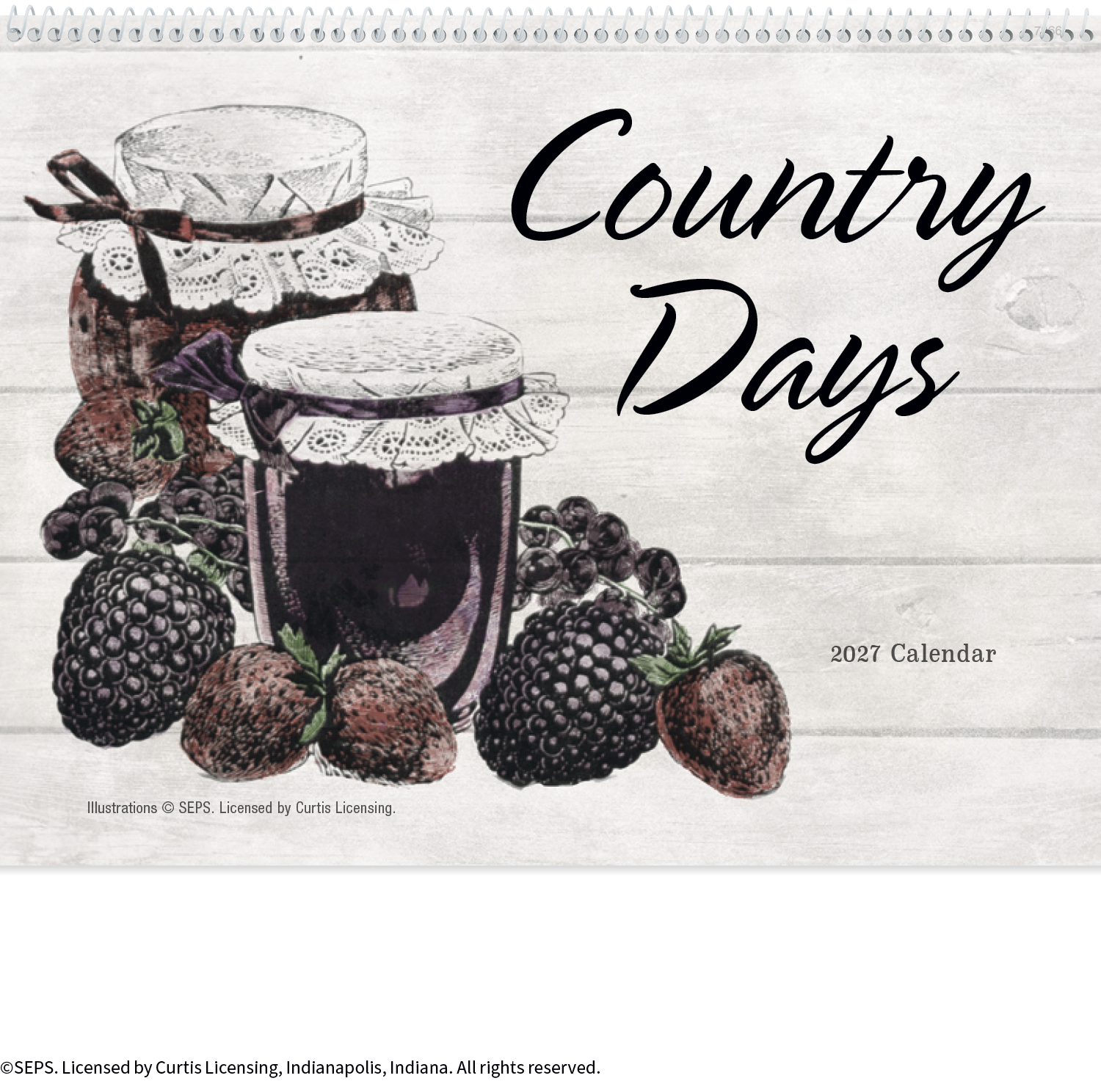Good Value™ Country Days - Spiral Calendar 38