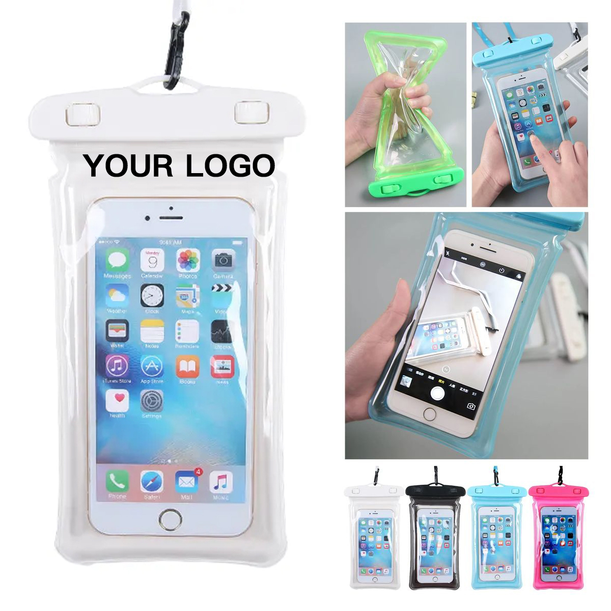 Transparent Waterproof Phone Case for Outdoor Use 8