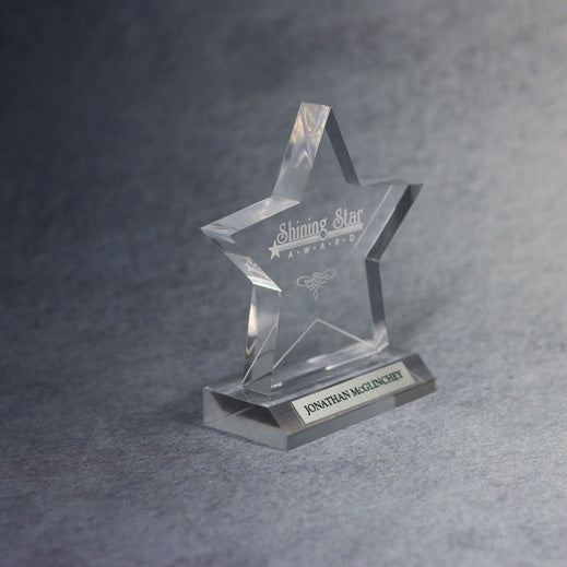 Acrylic Star On Base 5