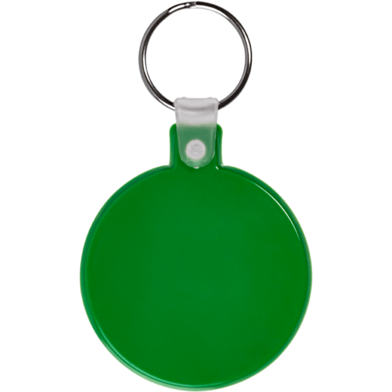 Circle Soft Plastic Keychains 8