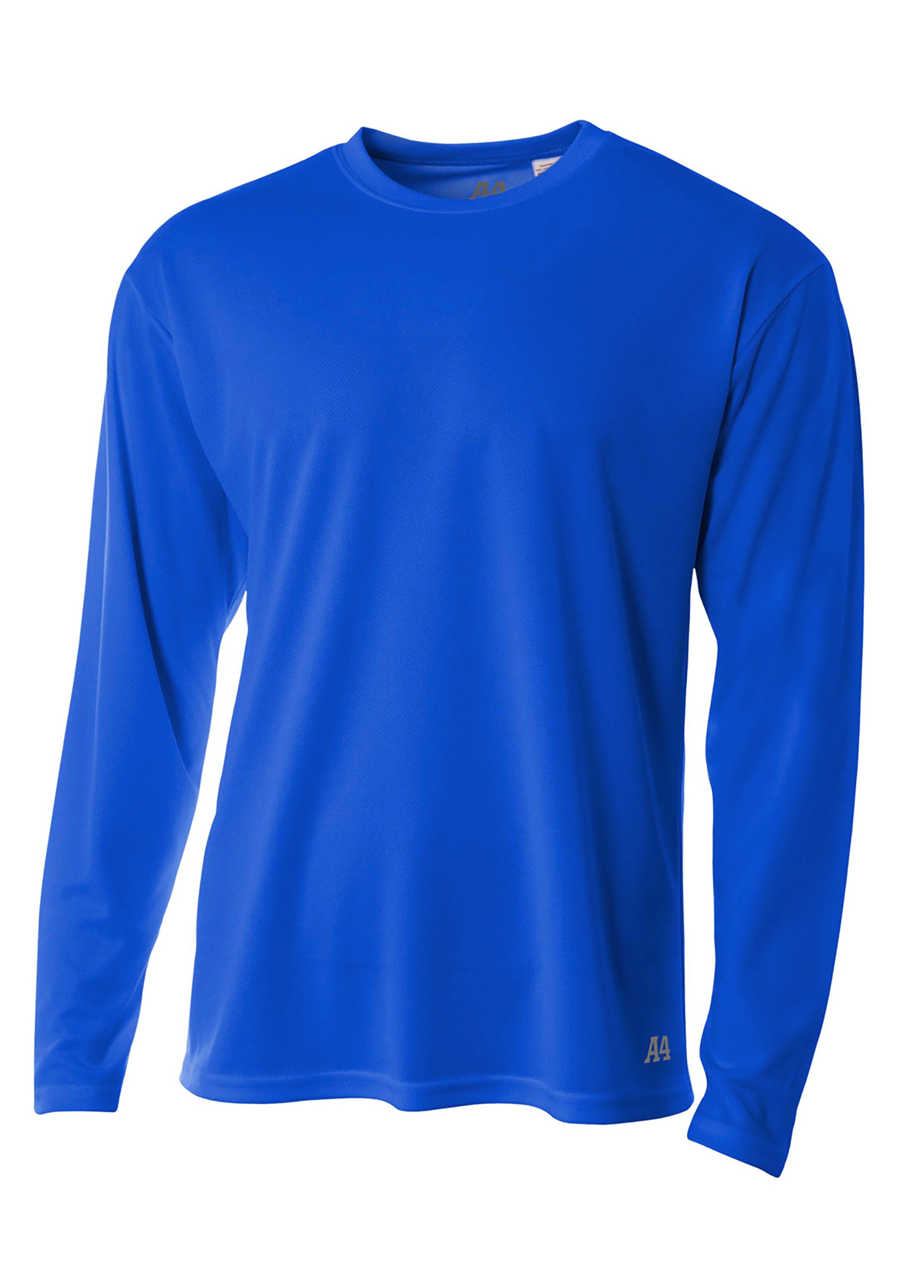 A4 Long Sleeve Birds-Eye Mesh Crew 7