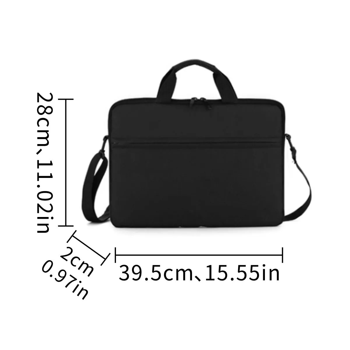 17 Inch Laptop Briefcase With Handle 4