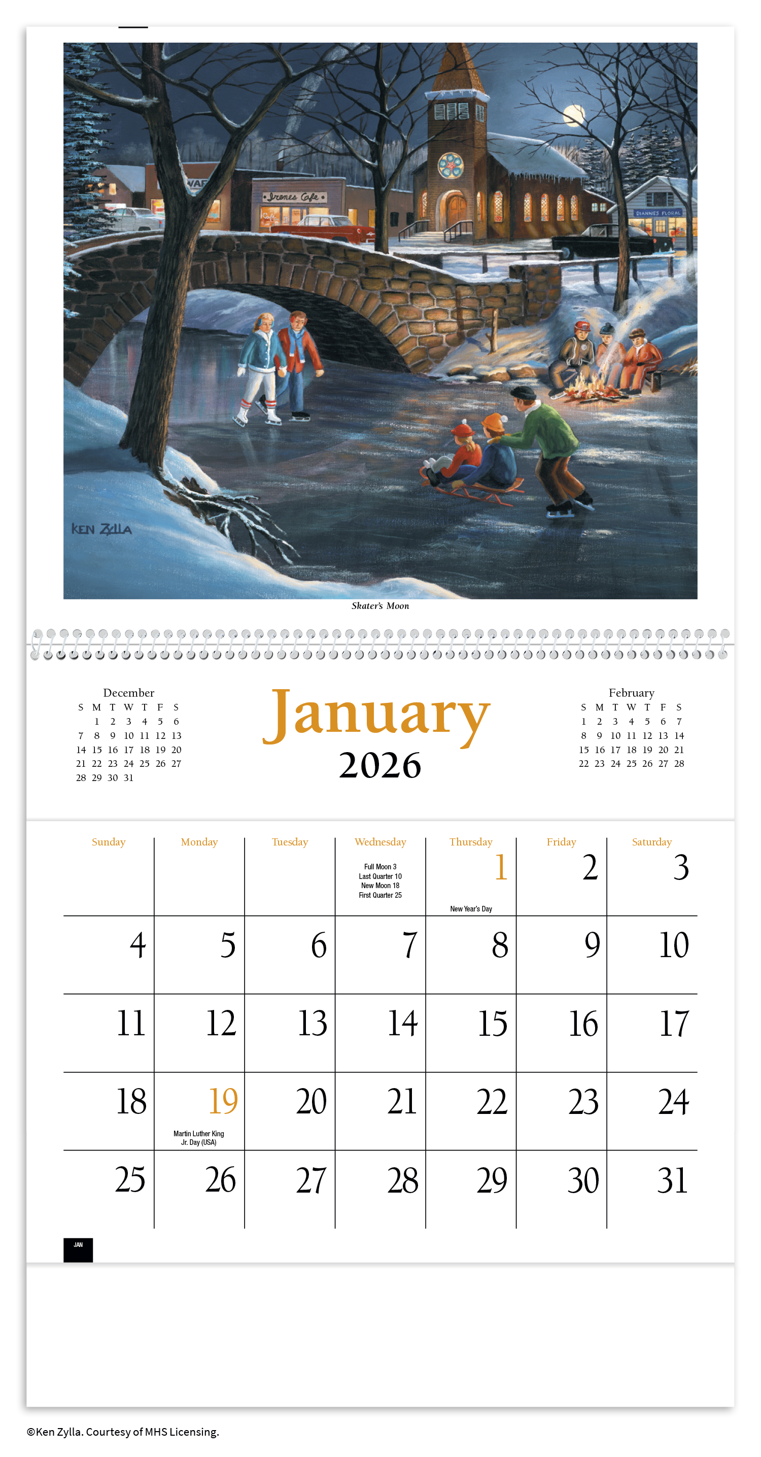 HotLine® Products America Remembered Pocket Calendar 29
