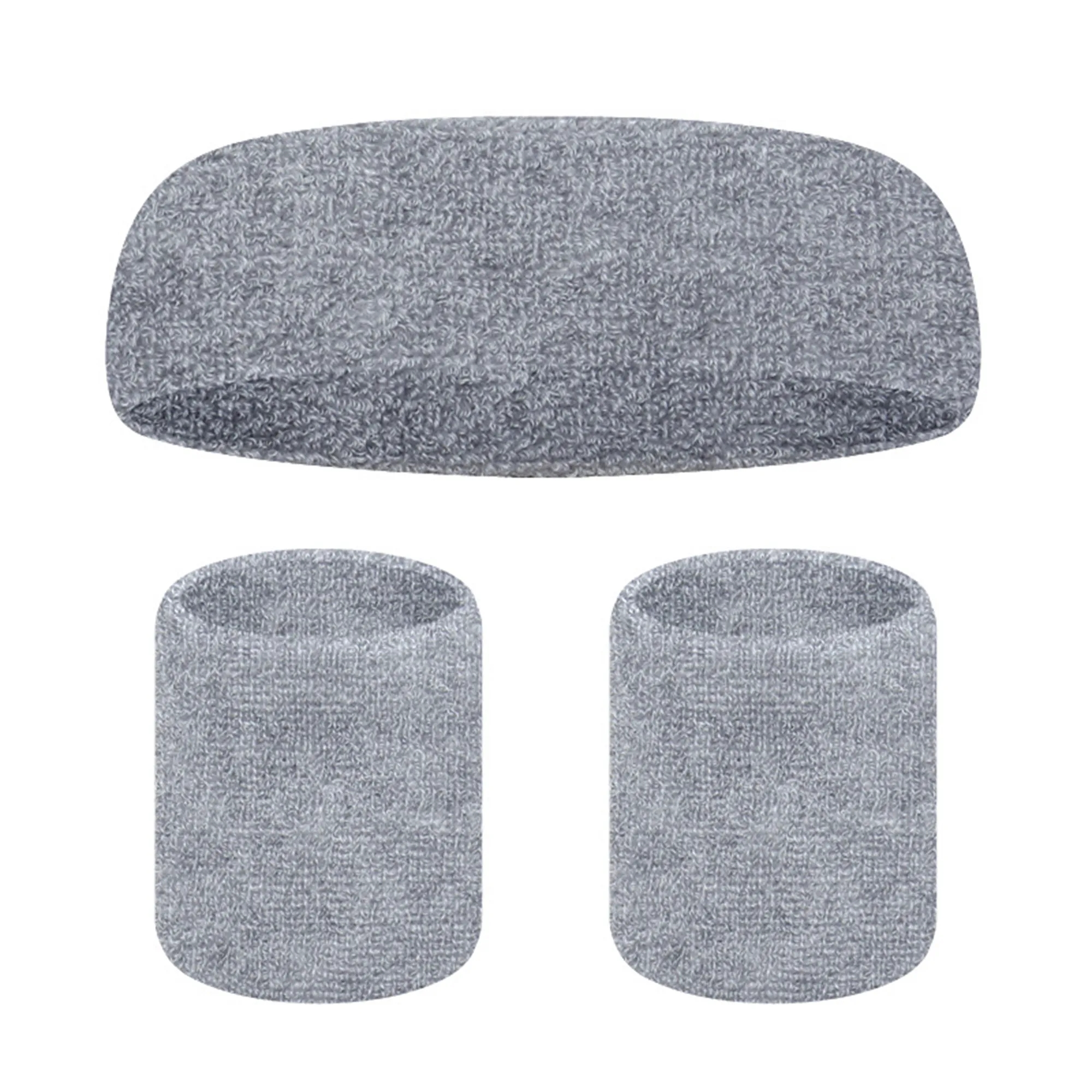 Cotton Towel Sweat Headband & Wristband Set 12