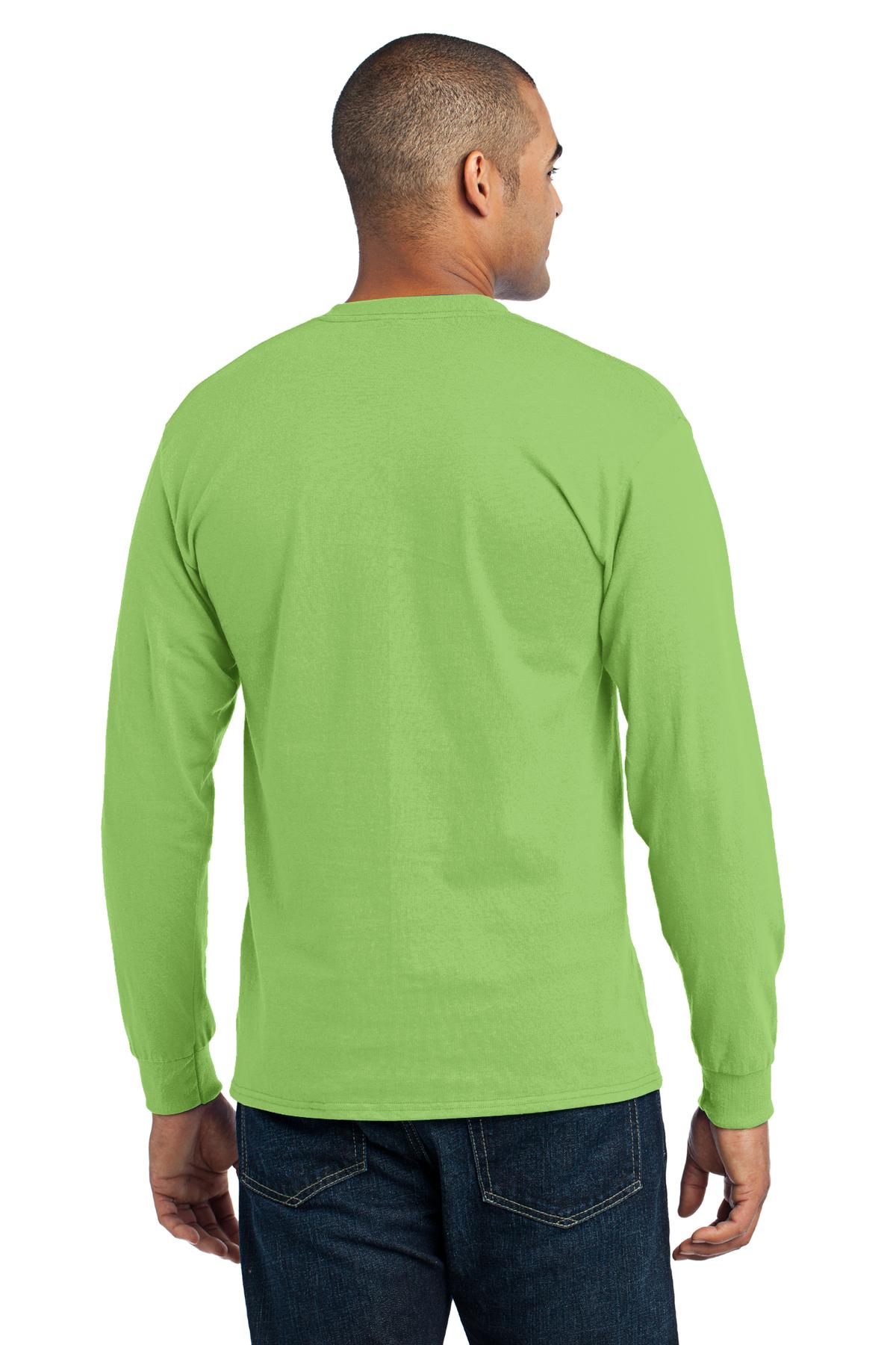 Port & Co Long Sleeve Core Blend Tee. PC55LS 72