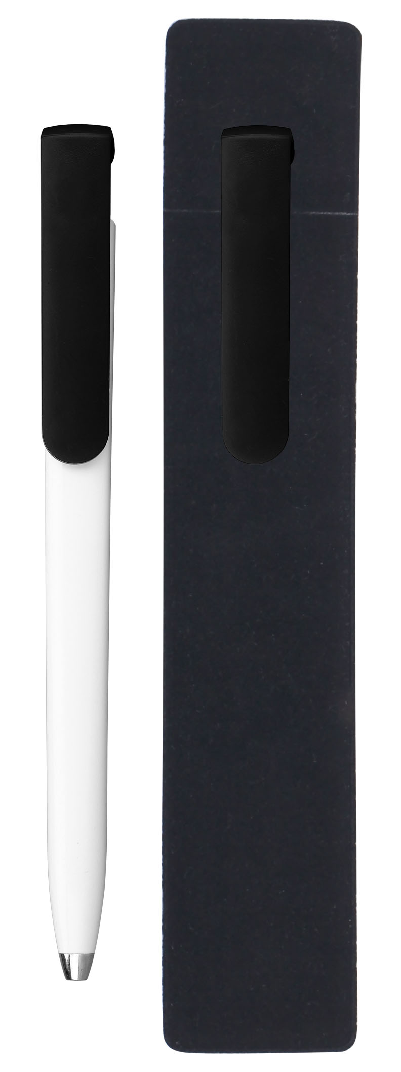 Click Action Ballpoint Pen w/ PE Pouch 2