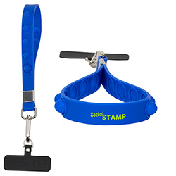 2-in-1 Push Pop Stress Reliever Phone and Keychain Wristlet 32