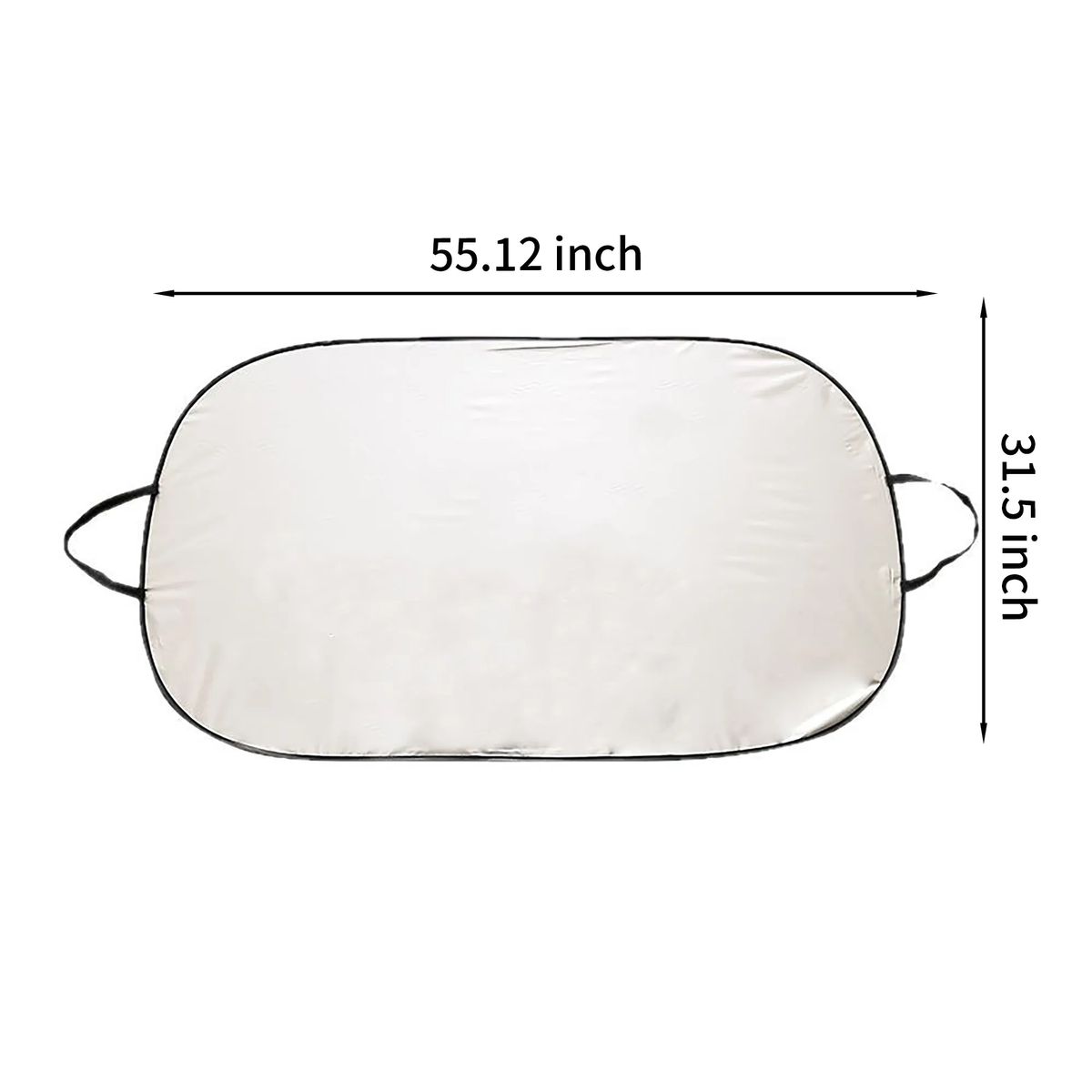 Heat Blocking Car Shade with Silkscreen Logo 4