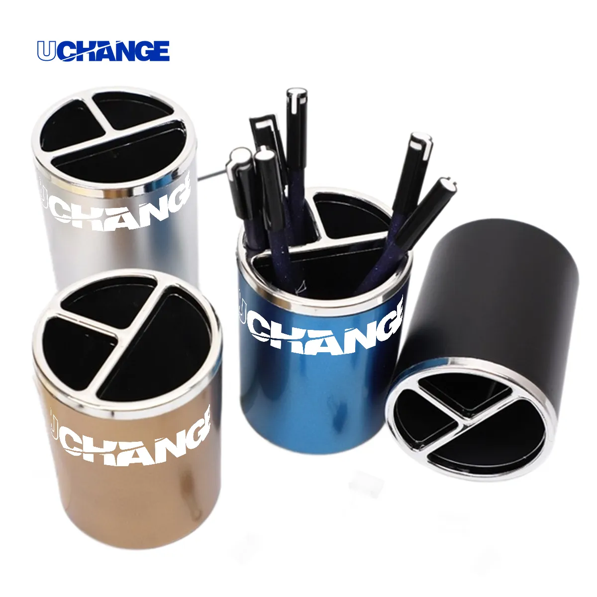 Divided Desk Pen & Pencil Holder Organizer 1