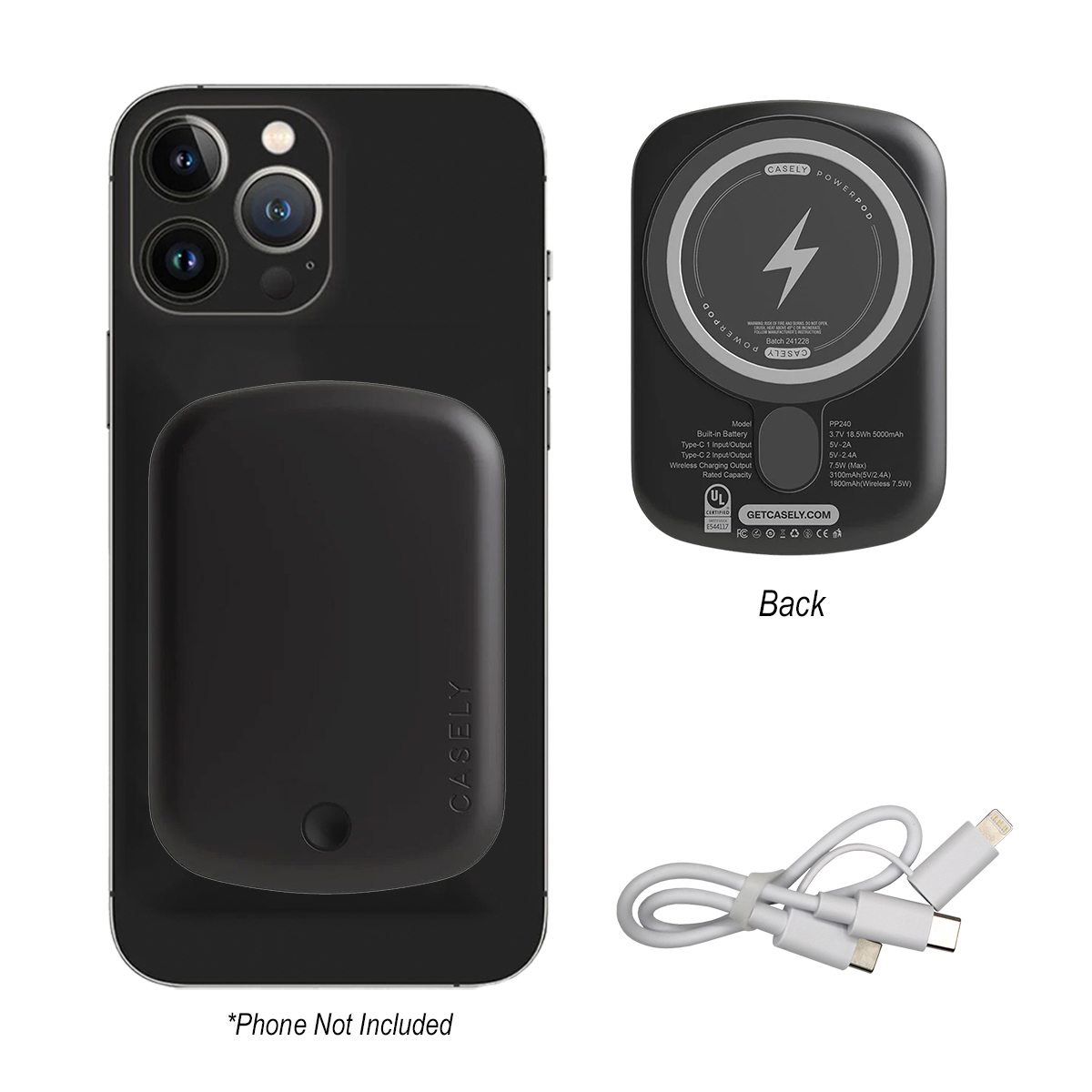 5,000 mAh Casely™ Power Pod 5