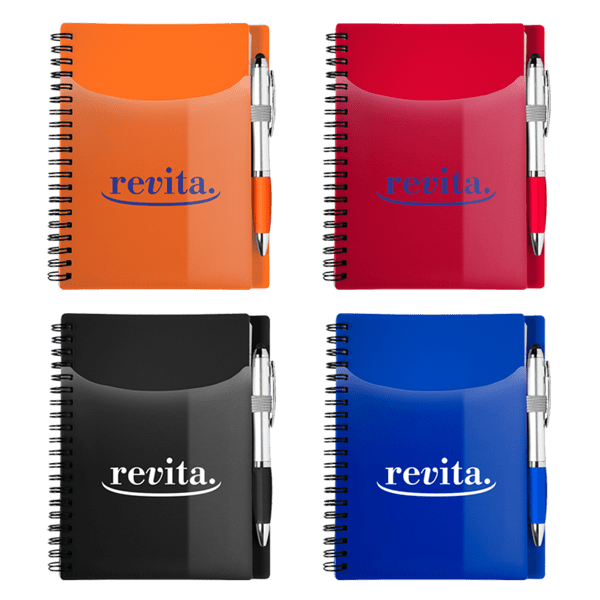 Sorbet Notebook Set with matching pen (PB2571). 17