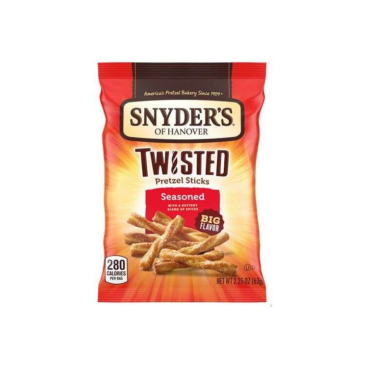 Snyder's Twisted Pretzel Sticks - Seasoned 2.25 oz 2