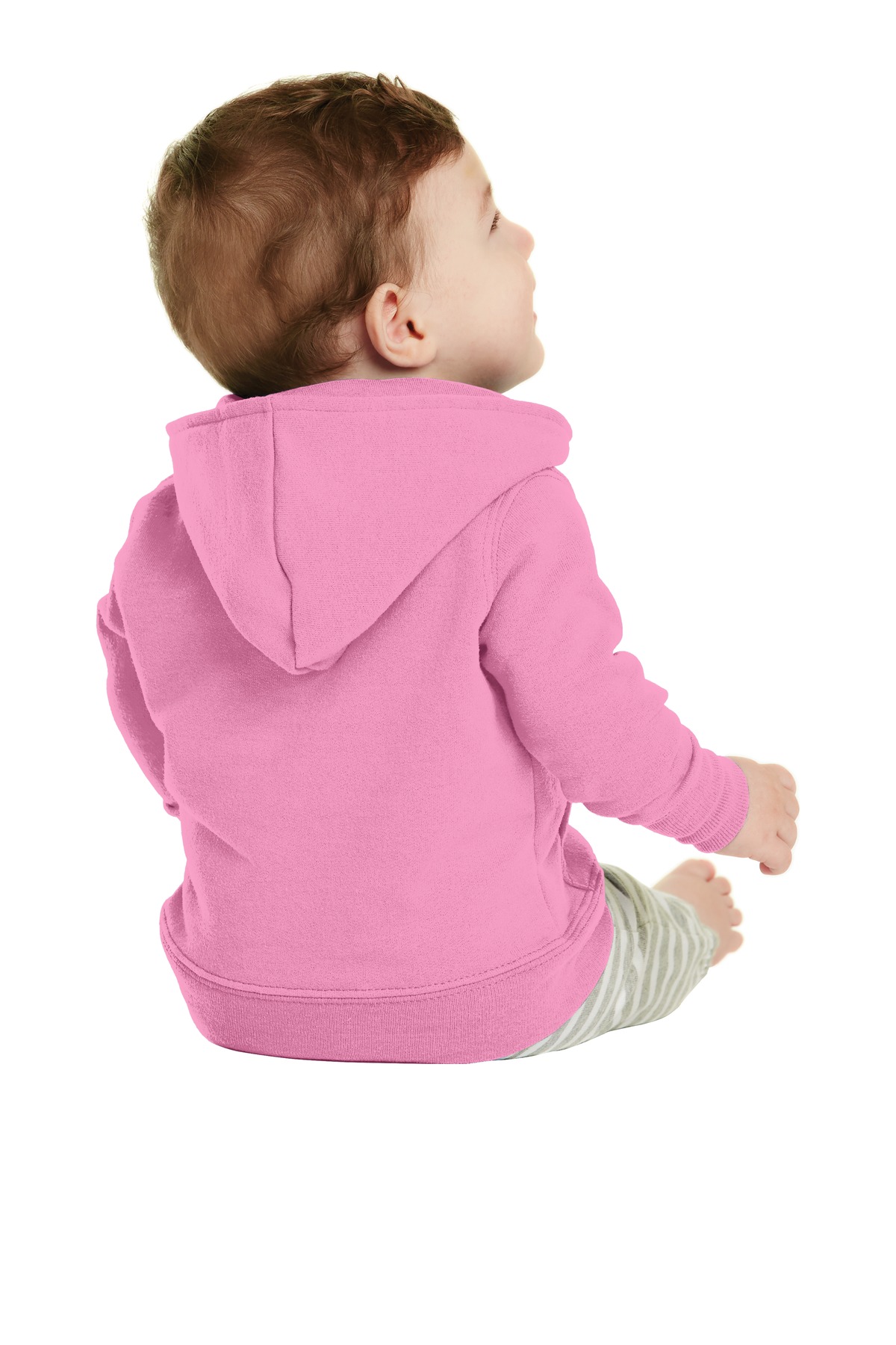 Port & Co Infant Core Fleece Full-Zip Hooded Sweatshirt. CAR78IZH 24