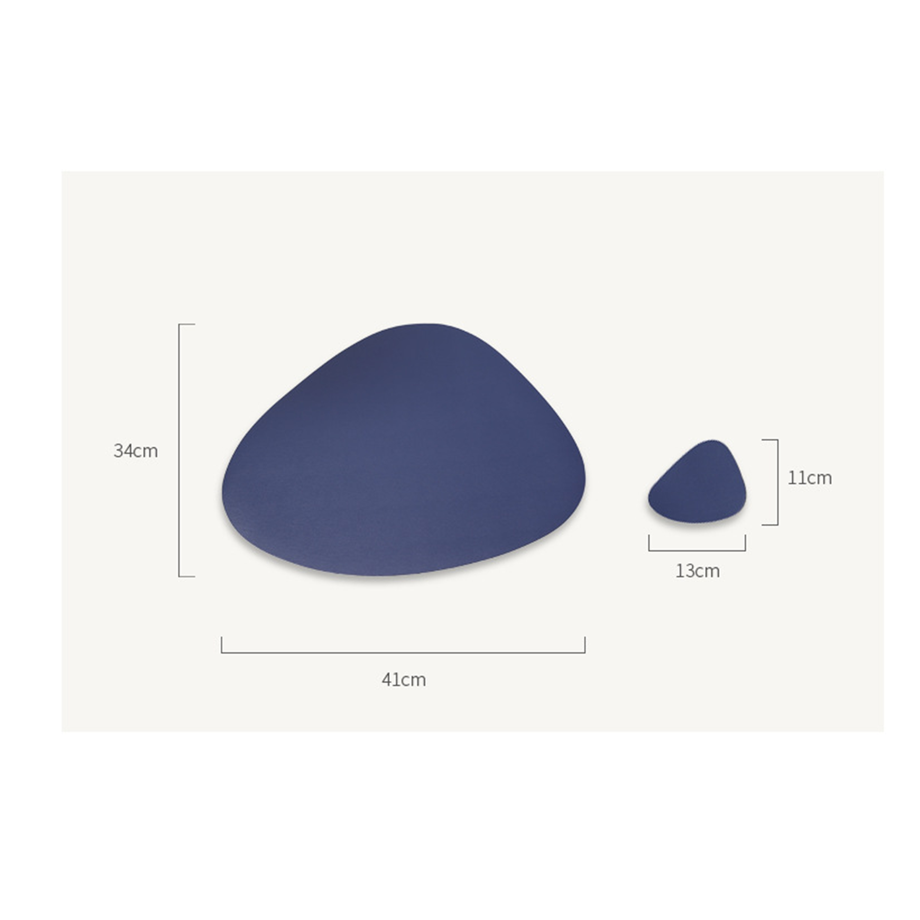 Round Leather Placemats Insulation Coffee Mats 3