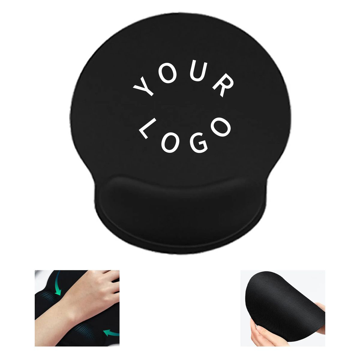Ergonomic Mouse Pad with Wrist Cushion for Comfort 1